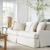 Lexington belgian skirt linen sofa