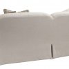 Lexington belgian skirt linen sofa