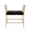 Банкетка EICHHOLTZ BONITA BENCH VINTAGE BRASS