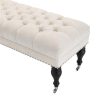 Банкетка EICHHOLTZ Bench Benedict Beige