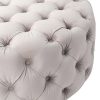 Банкетка Liang and Eimil ELGARD ROUND BENCH LIMESTONE
