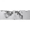 Банкетка Phillips Collection Freeform Bench Silver