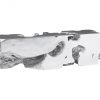 Банкетка Phillips Collection Freeform Bench Silver