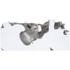 Банкетка Phillips Collection Freeform Bench White/Silver