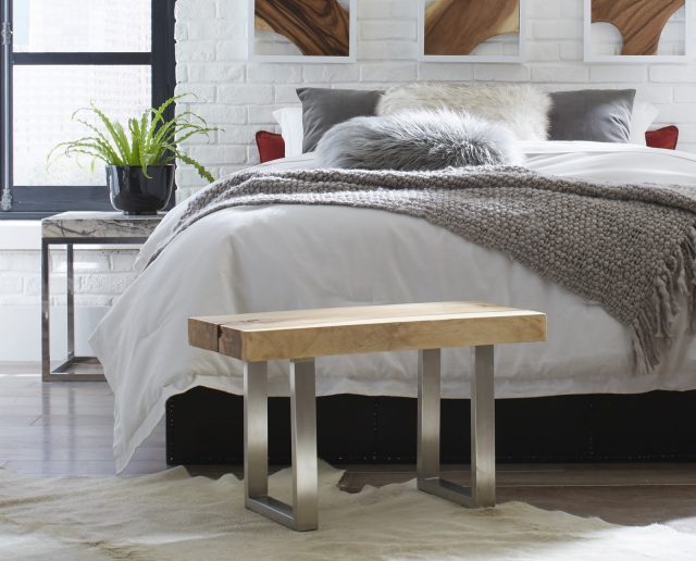 Банкетка Phillips Collection Origins Straight Edge Bench