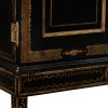 Бар Jonathan Charles Formal Black & Gold Drinks Cabinet
