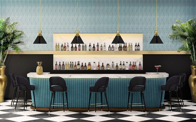 Барный стул Essential Home Collins