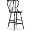 Барный стул HOOKER FURNITURE CIAO BELLA SPINDLE BACK BAR STOOL BLACK