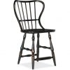 Барный стул HOOKER FURNITURE CIAO BELLA SPINDLE BACK COUNTER STOOL BLACK
