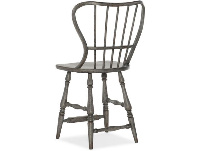 Барный стул HOOKER FURNITURE CIAO BELLA SPINDLE BACK COUNTER STOOL GRAY