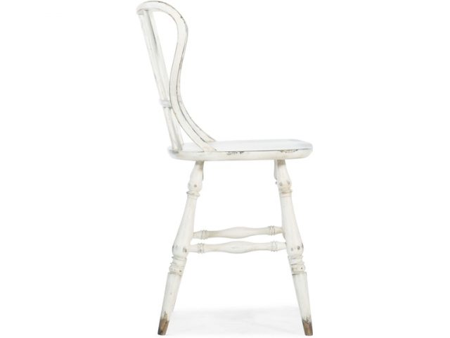 Барный стул HOOKER FURNITURE CIAO BELLA SPINDLE BACK COUNTER STOOL WHITE