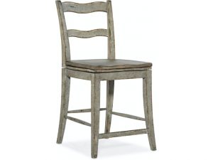 Барный стул HOOKER FURNITURE LA RIVA SWIVEL COUNTER STOOL