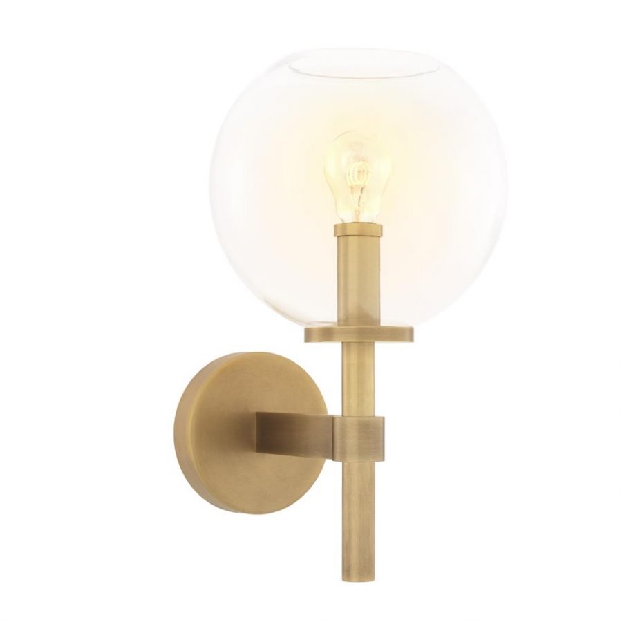 Бра EICHHOLTZ Wall Lamp Jade Brass