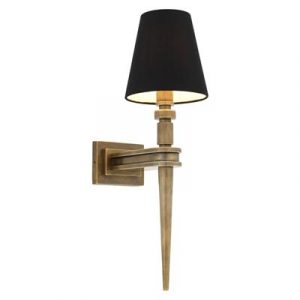 Бра EICHHOLTZ Wall Lamp Waterloo Single Brass