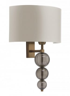 Бра HEATHFIELD&Co ALETTE ANTIQUE BRASS WALL LIGHT