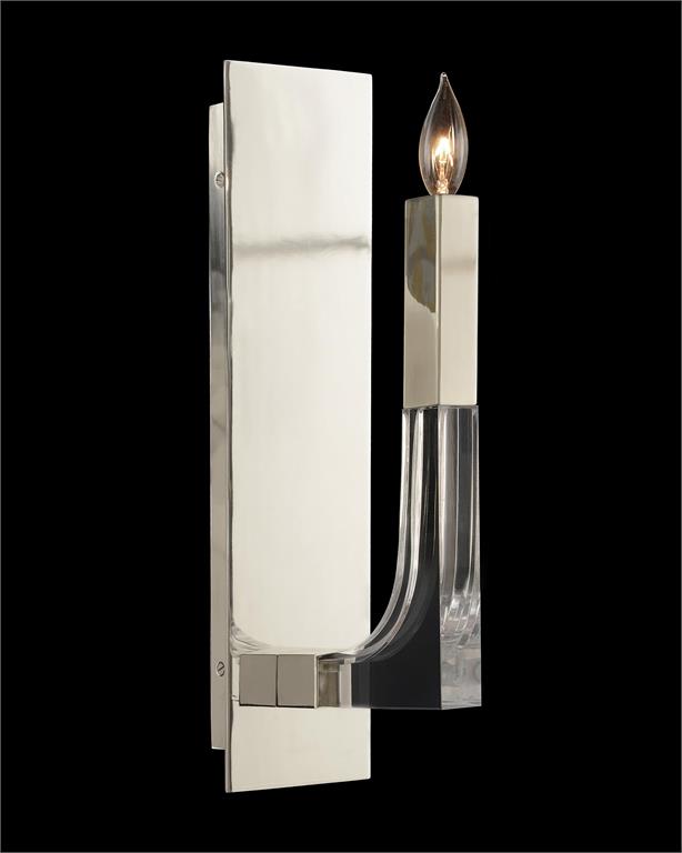 Бра John-Richard Acrylic and Nickel Sconce