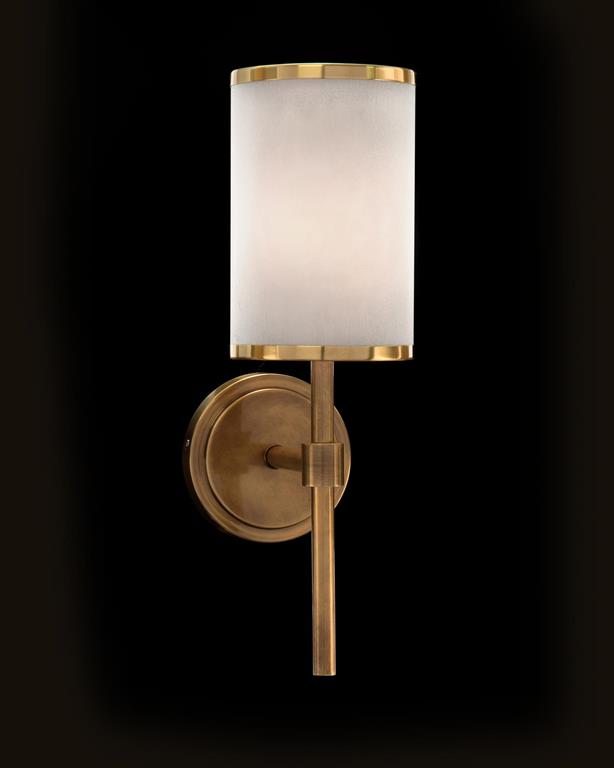 Бра John-Richard Brass-Banded Wall Sconce