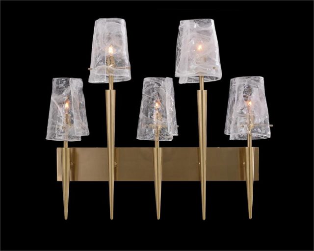 Бра John-Richard Coffee Bronze Torch Wall Sconce