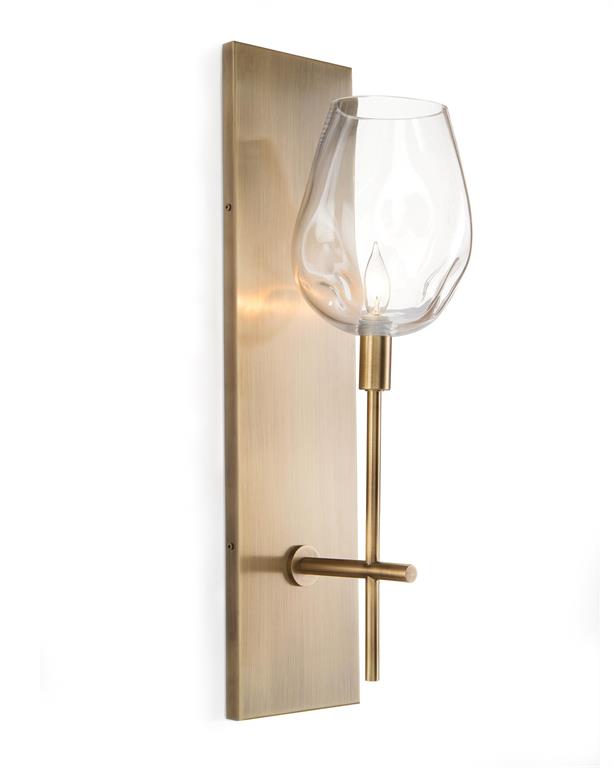 Бра John-Richard Glass Globe Wall Sconce