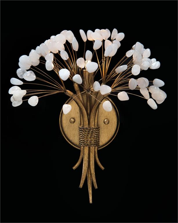 Бра John-Richard Quartz Crystal 1 Sconce
