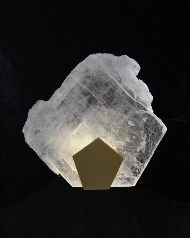 Бра John-Richard Selenite Pane Wall Sconce
