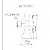 Бра Liang and Eimil DRAKE WALL LIGHT