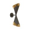 Бра Phillips Collection Ruffle Wall Sconce Black