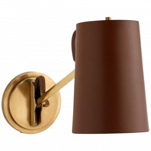 Бра Ralph Lauren Home Benton Single Library Sconce Saddle