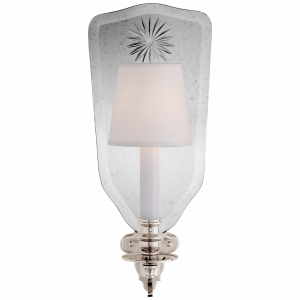 Бра Ralph Lauren Home Clarissa Single Sconce Silver