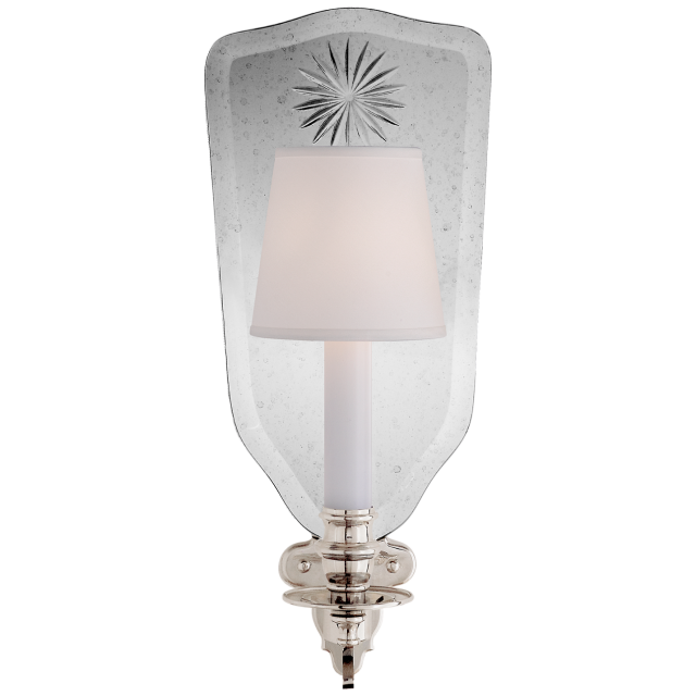Бра Ralph Lauren Home Clarissa Single Sconce Silver