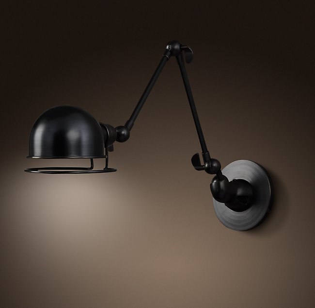 Бра Restoration Hardware ATELIER SWING-ARM WALL