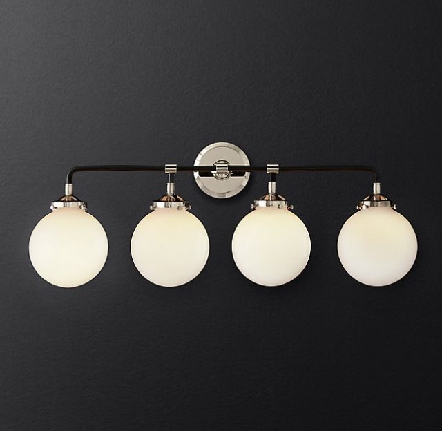 Бра Restoration Hardware BISTRO GLOBE BATH SCONCE