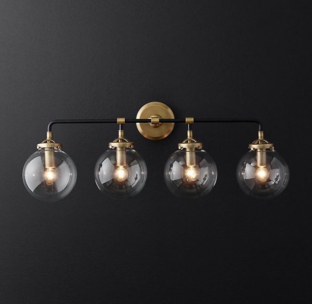 Бра Restoration Hardware BISTRO GLOBE BATH SCONCE