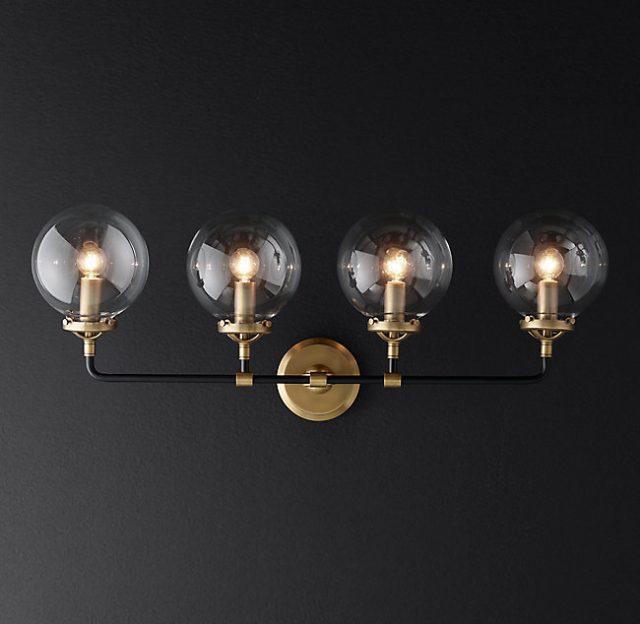 Бра Restoration Hardware BISTRO GLOBE BATH SCONCE