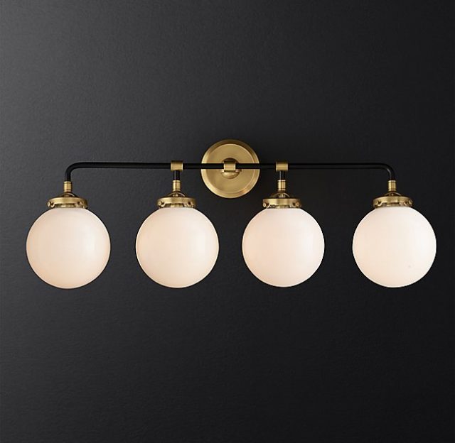 Бра Restoration Hardware BISTRO GLOBE BATH SCONCE