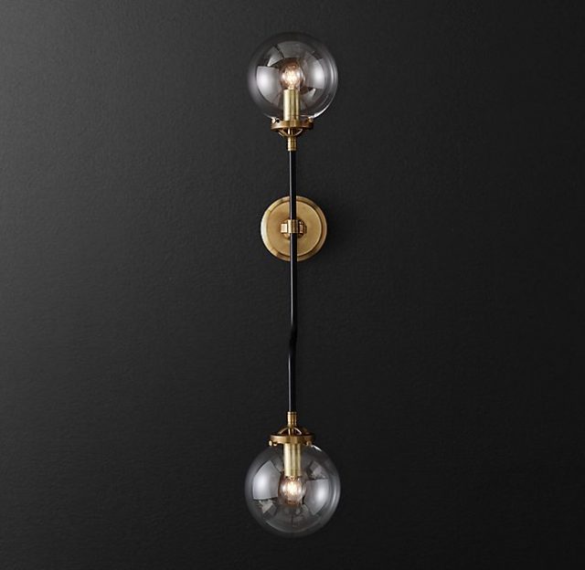 Бра Restoration Hardware BISTRO GLOBE GRAND SCONCE
