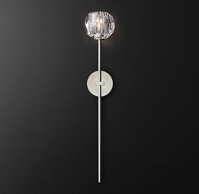 Бра Restoration Hardware BOULE DE CRISTAL GRAND SCONCE