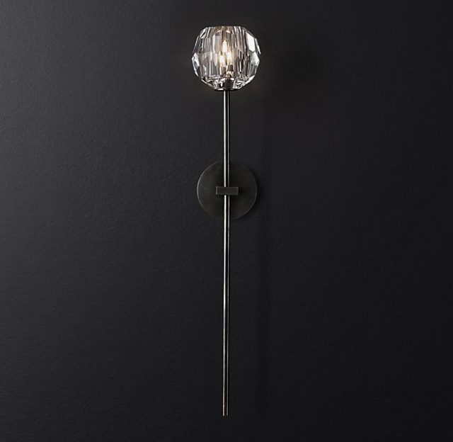 Бра Restoration Hardware BOULE DE CRISTAL GRAND SCONCE