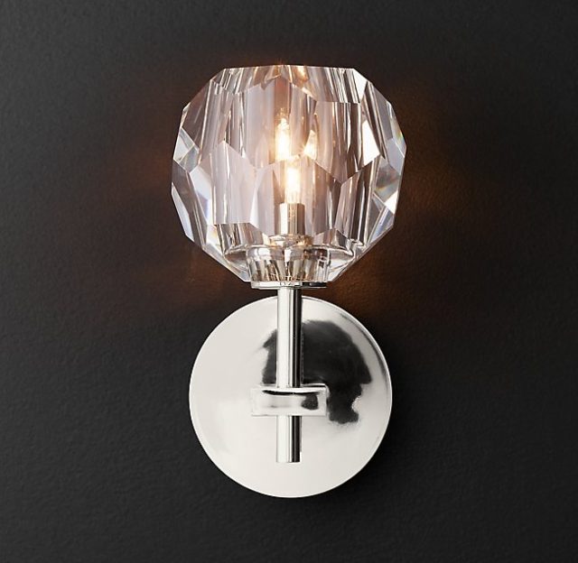 Бра Restoration Hardware BOULE DE CRISTAL SINGLE SCONCE