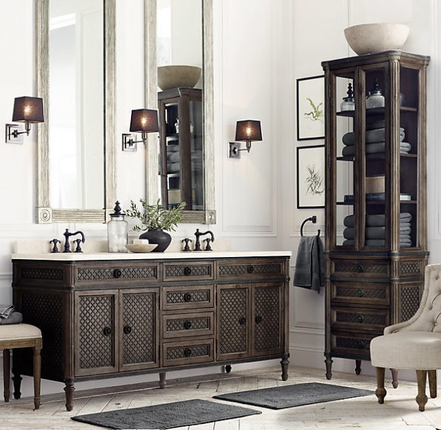 Бра Restoration Hardware CLARIDGE SINGLE LINEN