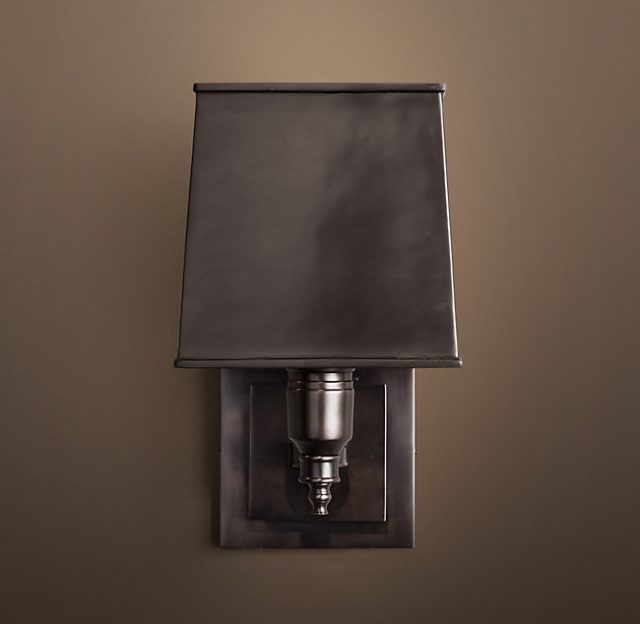 Бра Restoration Hardware CLARIDGE SINGLE METAL