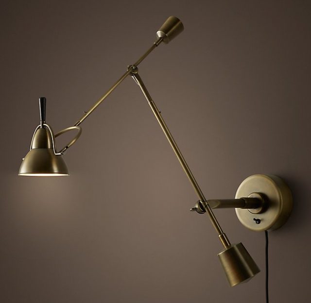 Бра Restoration Hardware COUNTERPOISE SWING-ARM