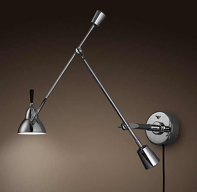 Бра Restoration Hardware COUNTERPOISE SWING-ARM