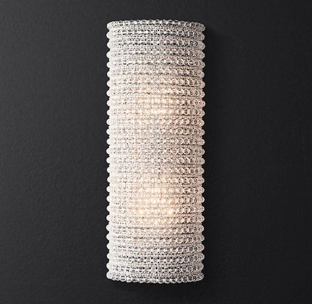 Бра Restoration Hardware CRYSTAL HALO SCONCE