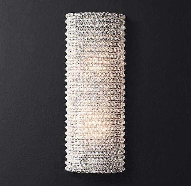 Бра Restoration Hardware CRYSTAL HALO SCONCE