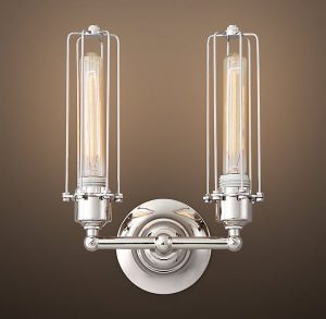Бра Restoration Hardware EDISON CAGED DOUBLE