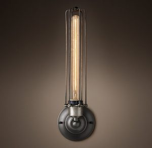 Бра Restoration Hardware EDISON CAGED SCONCE