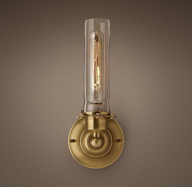 Бра Restoration Hardware EDISON GLASS SCONCE