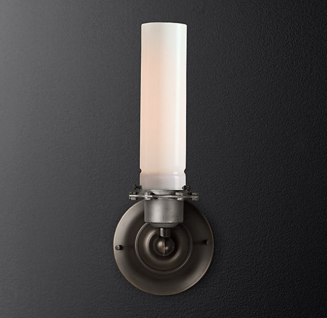 Бра Restoration Hardware EDISON MILK GLASS SCONCE