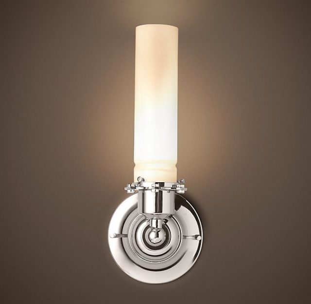 Бра Restoration Hardware EDISON MILK GLASS SCONCE